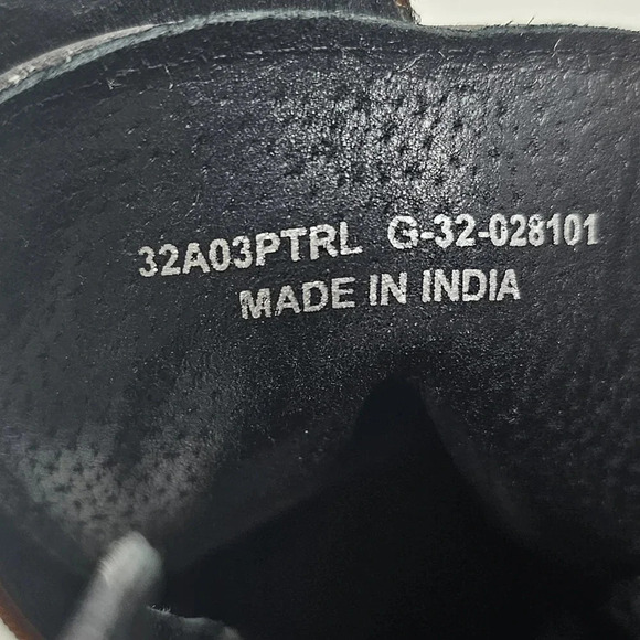 Topshop Leopard Print Pony Skin Ankle Boots  Buckles Biker Zip Size US 6.5 EU 37 - Picture 9 of 14